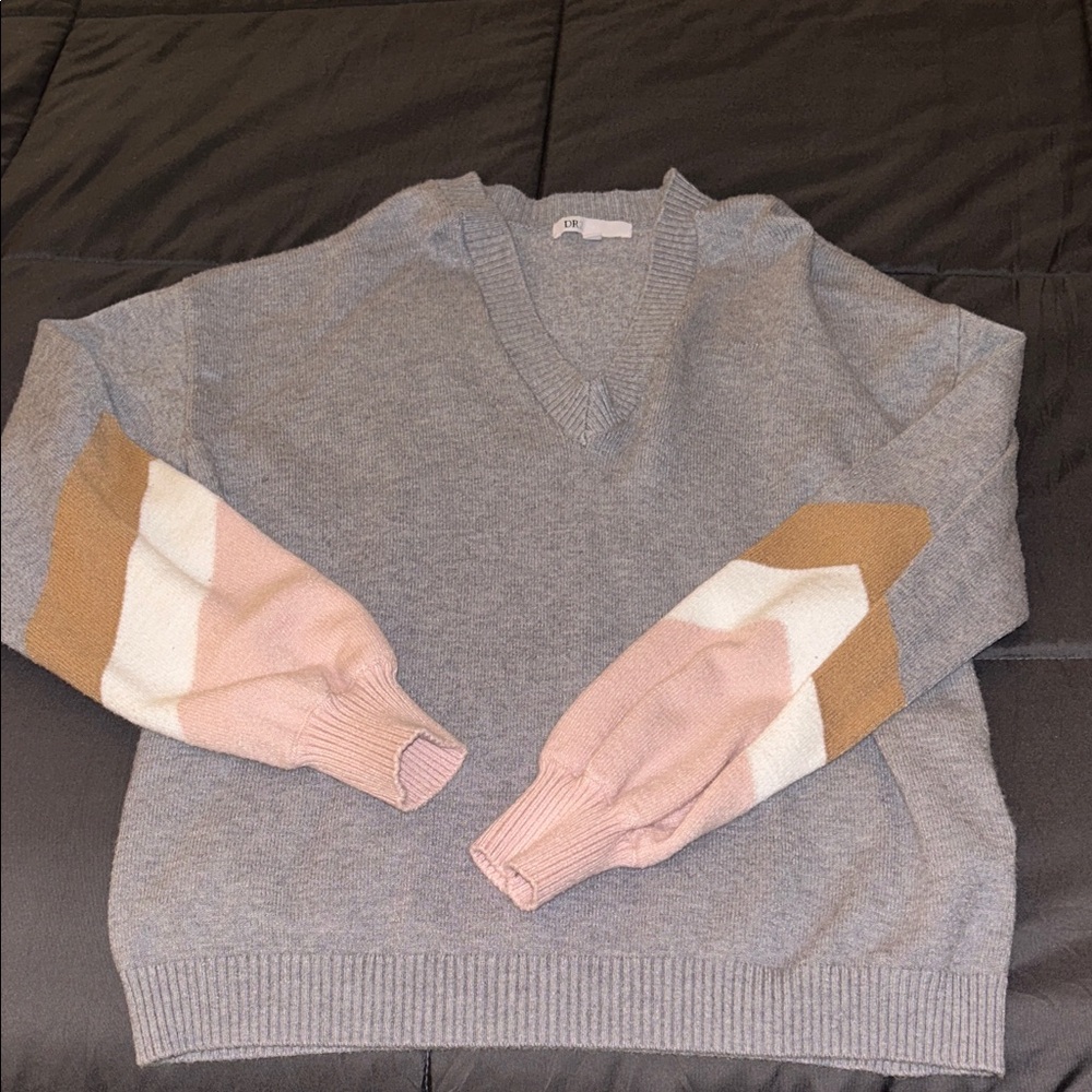 DR2 Heather Gray Knit Sweater